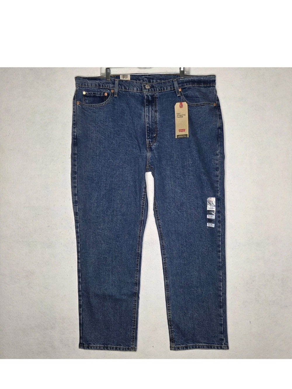 Levi's 541 Athletic Taper Jeans NWT Stretch Blue Mens 42 X 29.5* Casual Modern